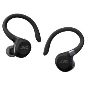   JVC HA-EC75T-B-U True Wireless sport fülhallgató aktív zajszűréssel, IP57 védelemmel, 40 óra üzemidő, fekete