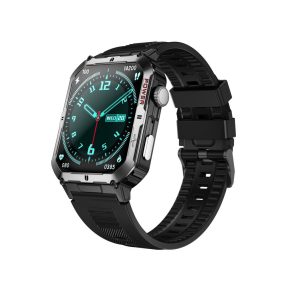   Trevi T-FIT 500 S okosóra AMOLED kijelzővel, IP68 vízállósággal, ezüst színben, Android és iOS kompatibilitás