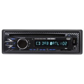   Trevi XCD 5790DAB Professzionális autórádió CD/DVD, DAB+ digitális rádió, Bluetooth, USB/SD, távirányítóval