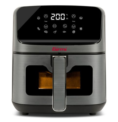 Girmi FG27 Ecofrit Lite forrólevegős sütő 4.2 liter, 8 program, digitális kijelző, állítható hőmérséklet