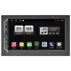   Phonocar VM003E Android autós multimédiás rendszer 6,75” érintőkijelzővel, iGO Primo teljes Európa offline térképpel, Bluetooth, DAB+ támogatással