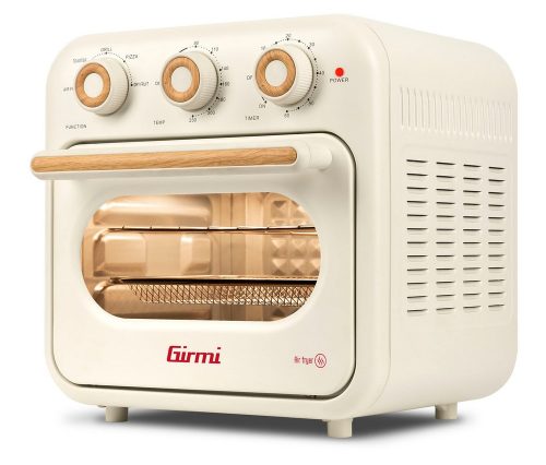 Girmi FG28 Ecofrit 14L forrólevegős, pizza és multifunkciós sütő – XXL kapacitás, 5 az 1-ben funkció, olaj nélküli sütés