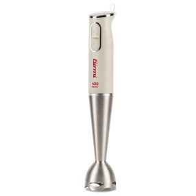   Girmi MX03 botmixer 400W, 19 cm inox keverőszár, 2 sebesség, ergonomikus fogás, matt homok-bézs szín, Incanto sorozat