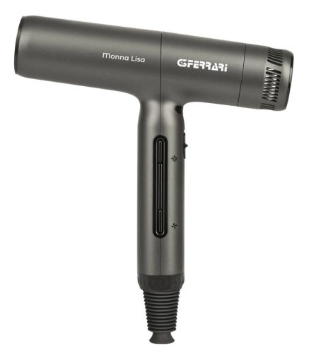 G3 Ferrari G30067 hajszárító BLDC motorral, 110.000 RPM, ionos rendszer, intelligens hőszabályozás, diffúzorral és szűkítővel