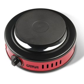   G3 Ferrari G10157 Furnèl 500 W-os mini elektromos főzőlap gyors felmelegedéssel, öntöttvas lappal és kompakt kialakítással