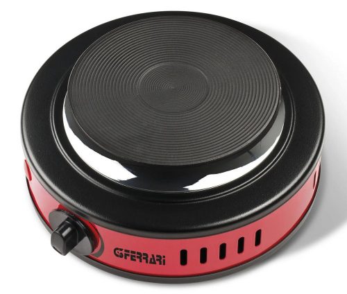 G3 Ferrari G10157 Furnèl mini elektromos főzőlap 500 W öntöttvas lappal kompakt kialakítás, gyors felmelegedés