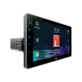   JVC KW-Z900DBW prémium 1DIN, 9” kijelzős autós multimédia vezeték nélküli CarPlay és Android Auto támogatással