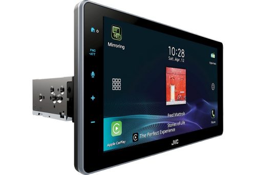 JVC KW-Z900DBW prémium 1DIN, 9” kijelzős autós multimédia vezeték nélküli CarPlay és Android Auto támogatással