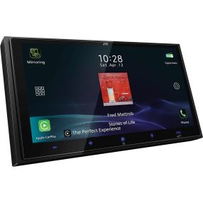   JVC KW-M795DBW Prémium 2 DIN autós multimédia, 6,92” HD kijelző, vezeték nélküli CarPlay/Android Auto, DAB+, DSP