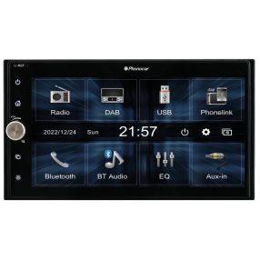   Phonocar VM060 Professzionális 2DIN autós multimédia állomás 6.75" HD érintőkijelzővel, DAB+, Bluetooth, Phonelink