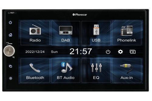 Phonocar VM060 professzionális 2DIN autós multimédia állomás 6.75" HD érintőkijelzővel