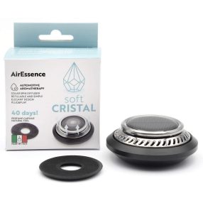   Phonocar 049743 Prémium Solar illatosító készlet softCrystal aromakapszulával, automatikus forgás, 40 napos frissesség, AirEssence technológia, autós aromaterápia