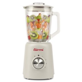   Girmi FR93 turmixgép 1.5 literes üvegkancsóval, 1000W, jégaprító acél pengékkel, 4 sebességfokozat, Incanto sorozat