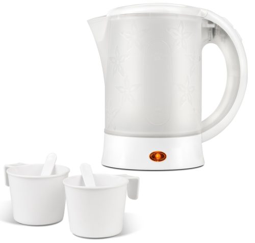 Girmi BL04 utazó vízforraló 600 ml, automatikus kikapcsolás, 2 csészével, Girmi