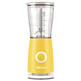   Girmi FR03 kompakt turmixgép 400 ml 170 W sárga színben, egyadagos használatra