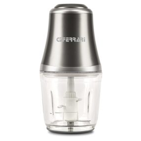   G3 Ferrari G20163 aprító INOX 500 W, 4 rozsdamentes acél pengével, üveg tartállyal