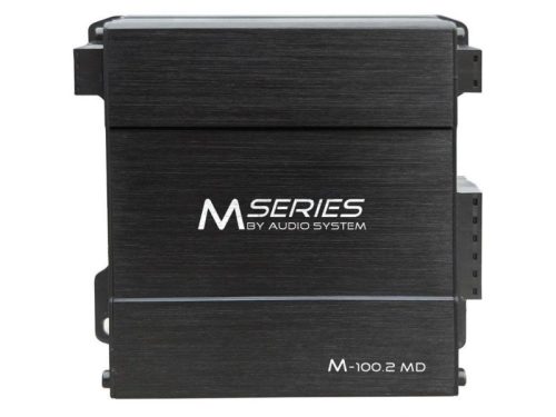 Audio System M-100.2MD MIKRO D osztályú autóhifi erősítő 2 csatornás