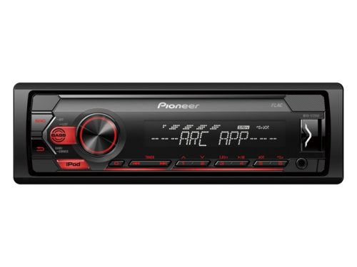 Pioneer MVH-S120UI autórádió Előlapi USB, Aux-in, iPhone lejátszás és 2 RCA kimenet