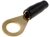 Szemes saru aranyozott 06 mm2 - 8 mm furat fekete SZS06-8F