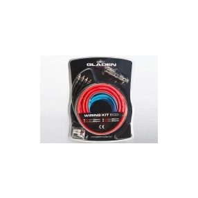   Autóhifi kábel készlet 20 mm2 erősítő bekötéshez Gladen Audio WK 20