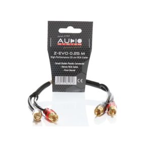 Audio System Z-EVO 0,25M RCA kábel 0,25m Z-EVO0,25M
