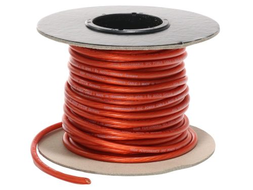 Audio System OFC réz tápkábel 10mm2 piros Z-PC10R