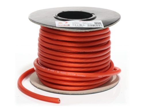 Audio System OFC réz tápkábel 20mm2 piros Z-PC20R