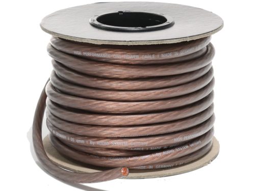 Audio System OFC réz tápkábel 35mm2 fekete Z-PC35B