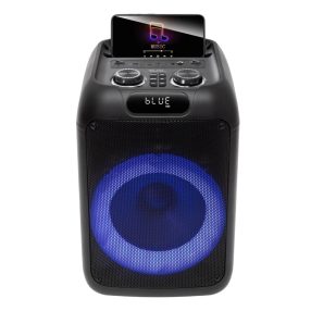   SAL PAR200 hordozható party hangfal, 50W, 2-utas, erőteljes mélyhangzás, Bluetooth, MP3, digitális kijelző, LED fényeffekt