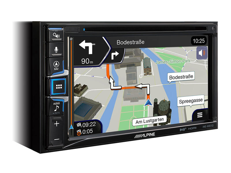 Image of ALPINE Fejlett navigációs rendszer INE-W611DC