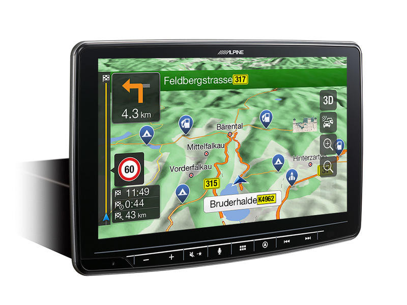 Image of ALPINE Fejlett navigációs rendszer INE-F904DC