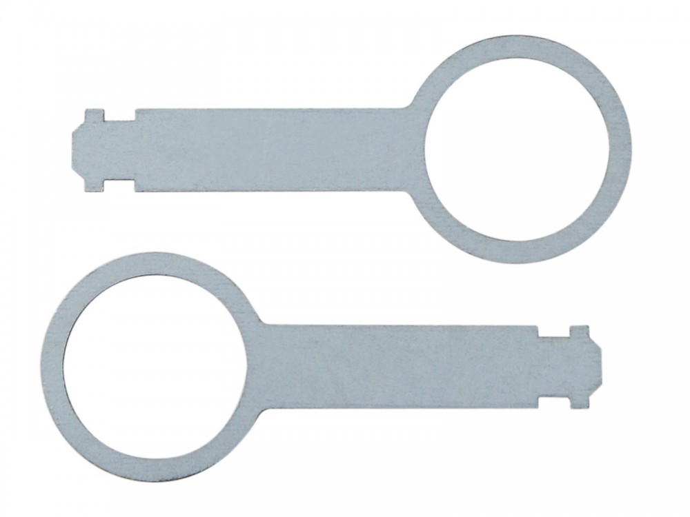 Image of Autórádió kiszedő villa VW - Audi - Seat - Skoda 1995-> gyári autórádiókhoz 181320-01