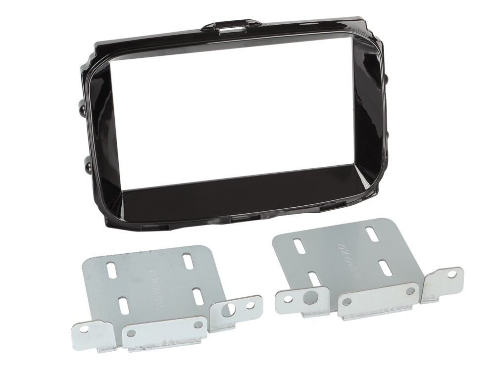 Image of Alfa Romeo Giulietta 2013-2021 dupla DIN autórádió beszerelő keret fekete 381001-10-1