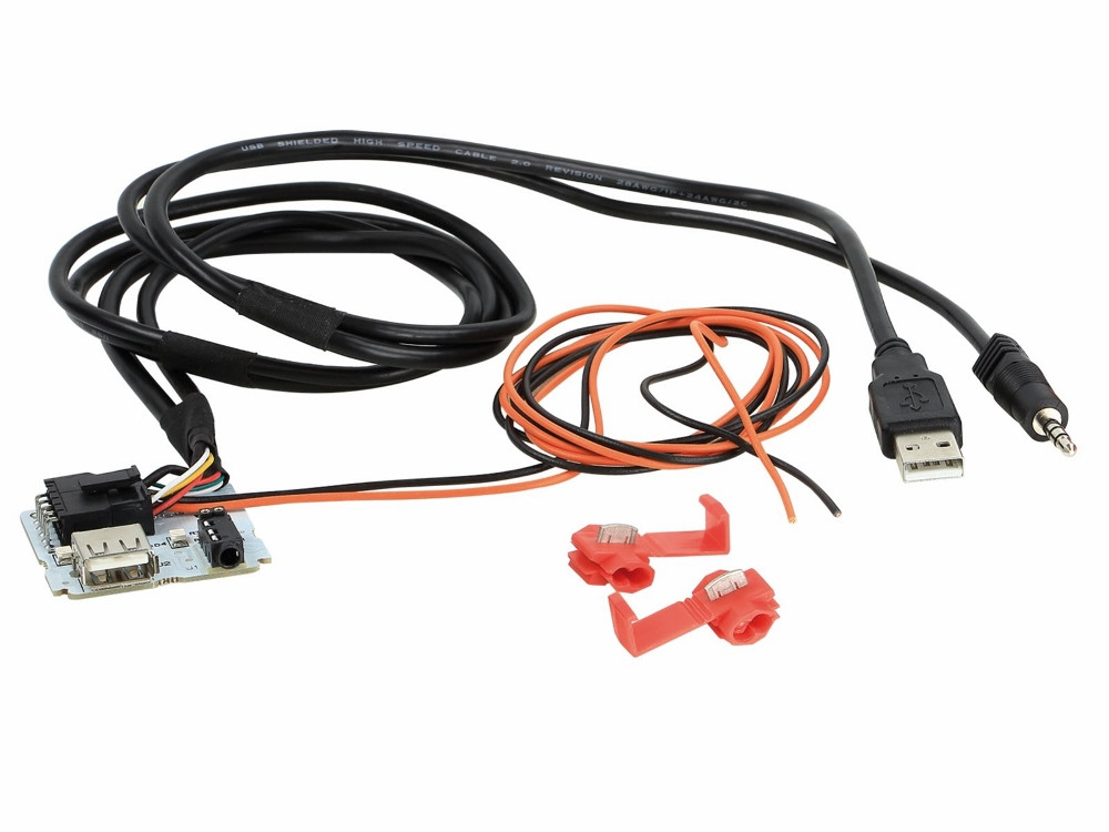 Image of USB, AUX OEM csatlakozó megtartó cserekártya Hyundai Tucson 2015-2020 44-1140-007