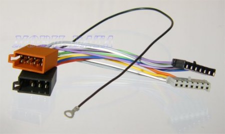 Image of Chrysler Dodge, Jeep OEM rádió ISO csatlakozó 7 Pin/ 7Pin 554201