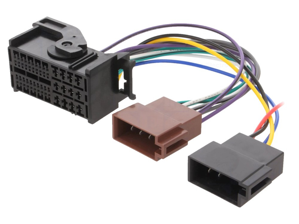 Image of Alfa Romeo, Citroen, Dodge, Fiat, Jeep, Peugeot autórádió ISO csatlakozó 554212