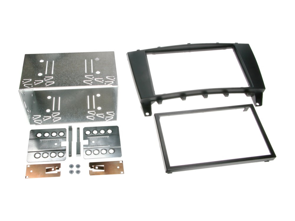 Image of Mercedes C autórádió beszerelő keret dupla ISO 572270-2TT