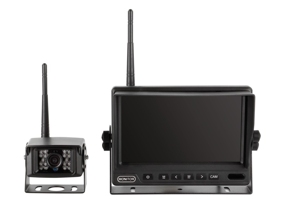 Image of Tolatókamera és monitor készlet 7" AHD kamera éjjellátó funkcióval videó transmitterrel 771000-6250