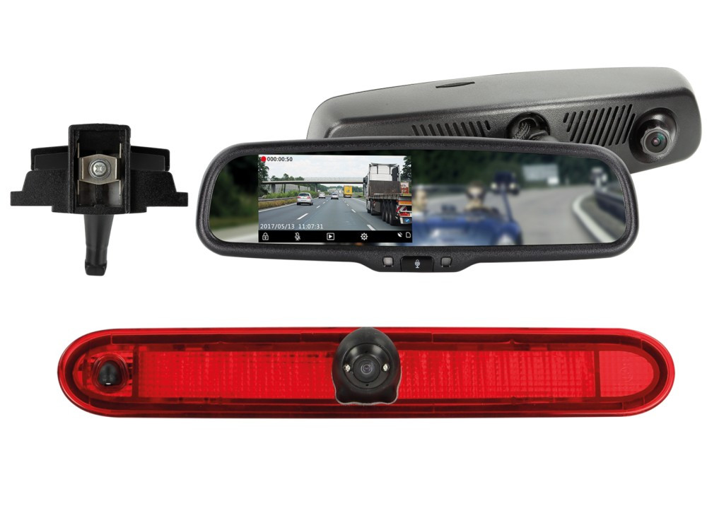 Image of Mercedes Citan-Renault Kangoo éjjellátó tolatókamera és tükörmonitor szett-3 771190-9004