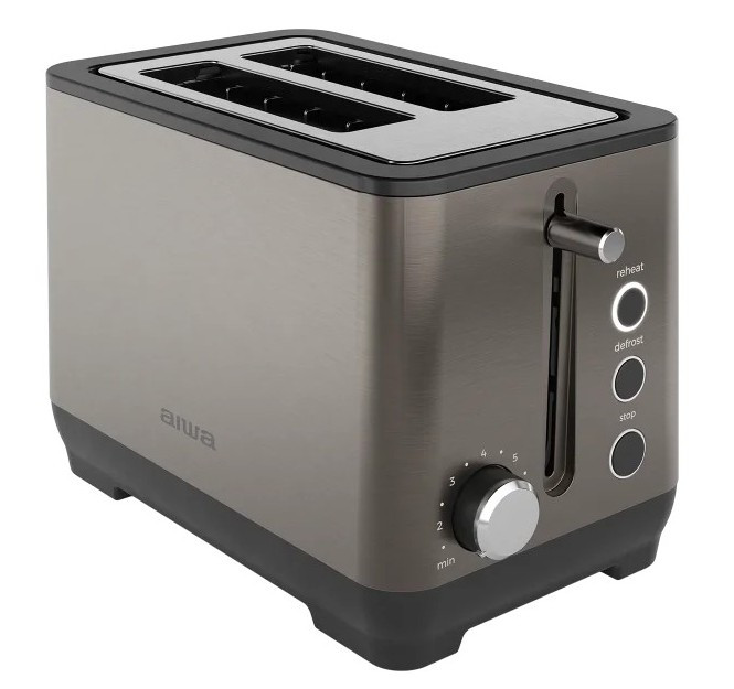 Image of Aiwa ABT-1000 KOTAN Prémium, Japán kenyérpirító 1.000W teljesítmény, 7 barnítási fokozat, extra funkciók