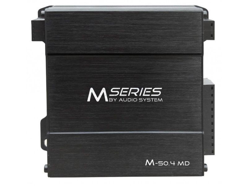 Audio System M-50.4MD MIKRO D osztályú autóhifi erősítő 4 csatornás