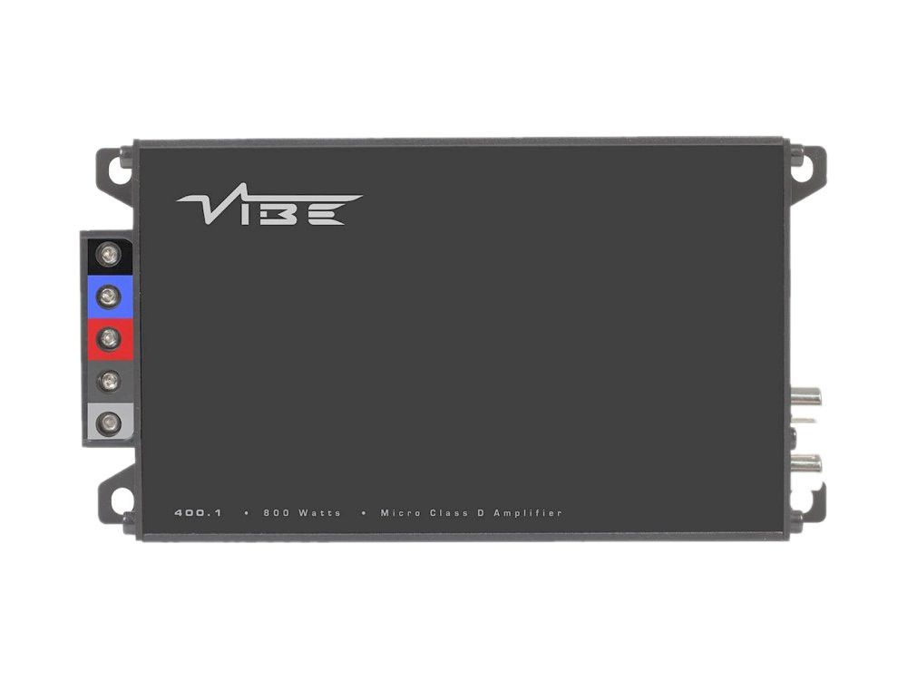 Vibe Powerbox 400.1M-V7 micro mono 1 csatornás autó erősítő