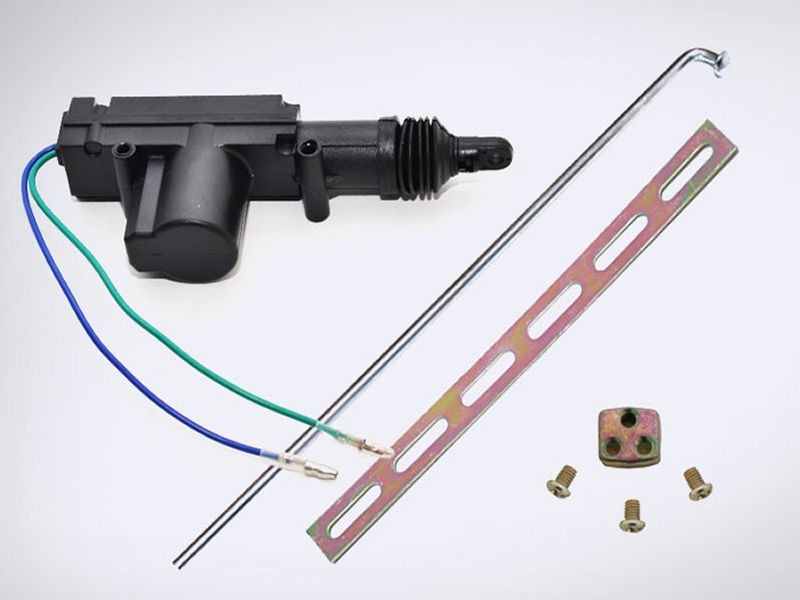 Univerzális központi zármotor és tartozékai (2 vezetékes) UN-ENG-02
